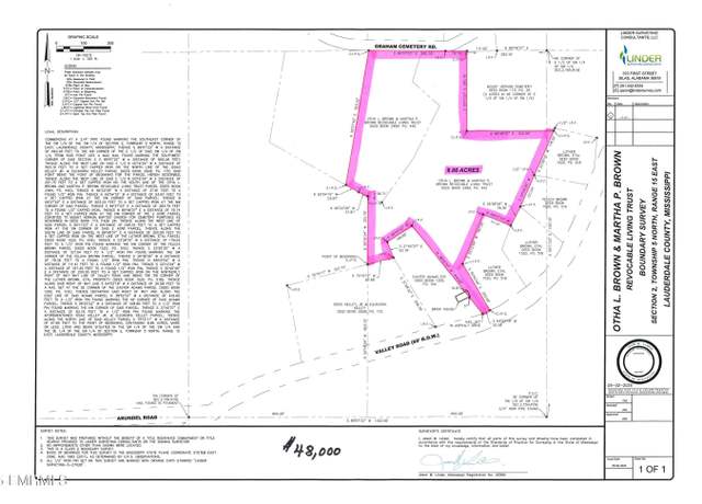 Property at Graham Cemetary Road Rd, Meridian, MS 39307
