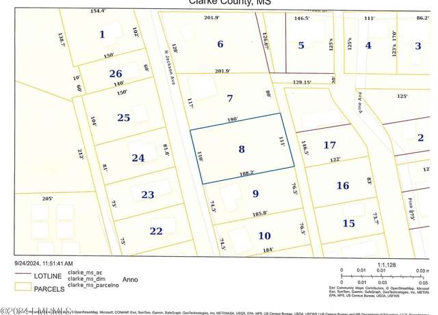 Property at 210 N Jackson Ave, Quitman, MS 39355