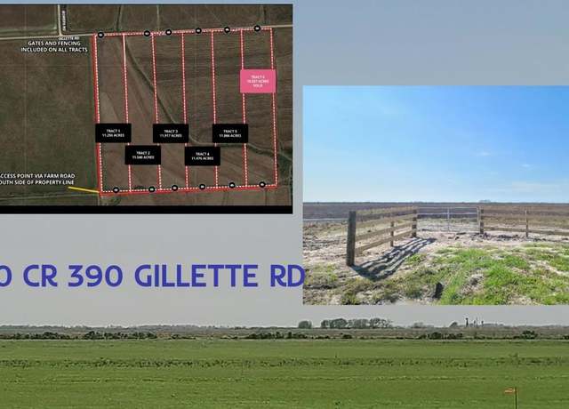 Property at 0 Cr 390 Gillette Rd, Collegeport, TX 77465