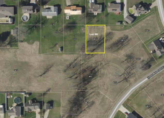 Property at Lot 98-99 Woodland Springs Dr, Connersville, IN 47331