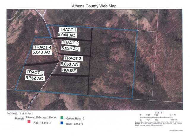 Property at Tract 1&2 Coolville Ridge Rd, Athens, OH 45701