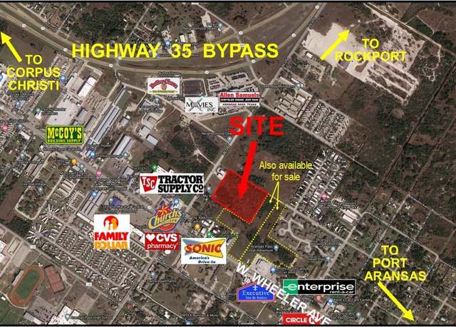 Property at 0 W Matlock, Aransas Pass, TX 78336