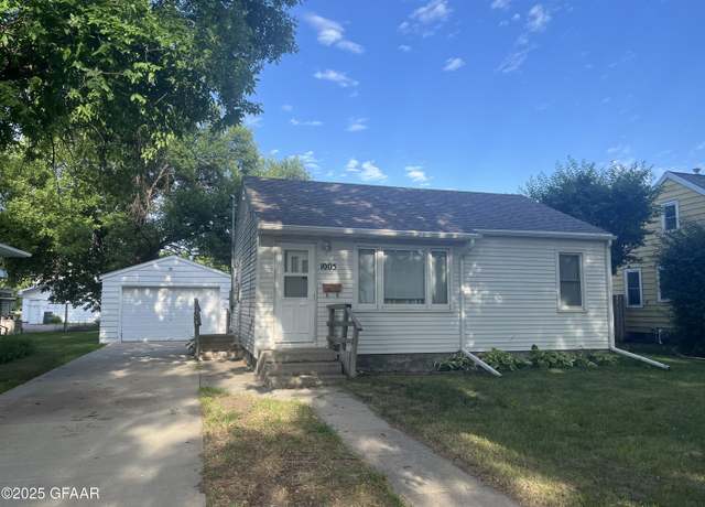 Property at 1005 S 17th St, Grand Forks, ND 58201, 2 beds, 1 bath