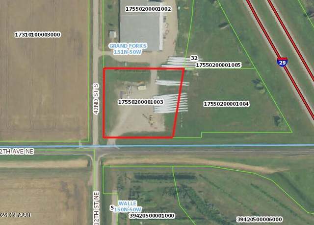 Property at RURAL 12th Ave NE, Grand Forks, ND 58201