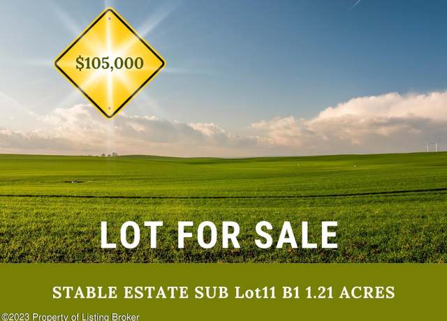 Property at Lot 11, Block 1, Stable Est, Dickinson, ND 58601