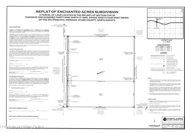 Property at Block 1, Lot 1, Gladstone, ND 58601