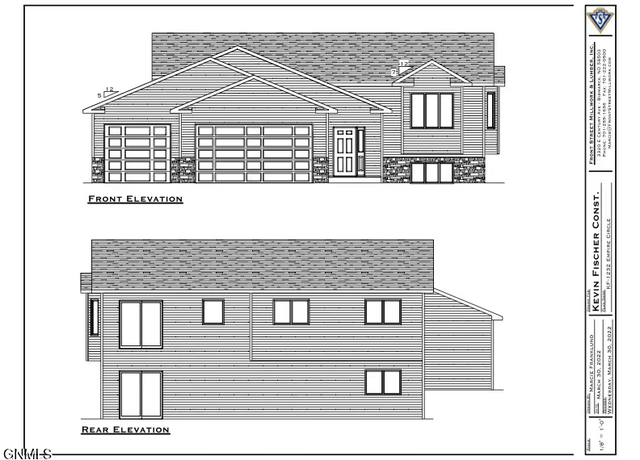 Property at 1232 Empire Cir, Bismarck, ND 58504, 3 beds, 2 baths