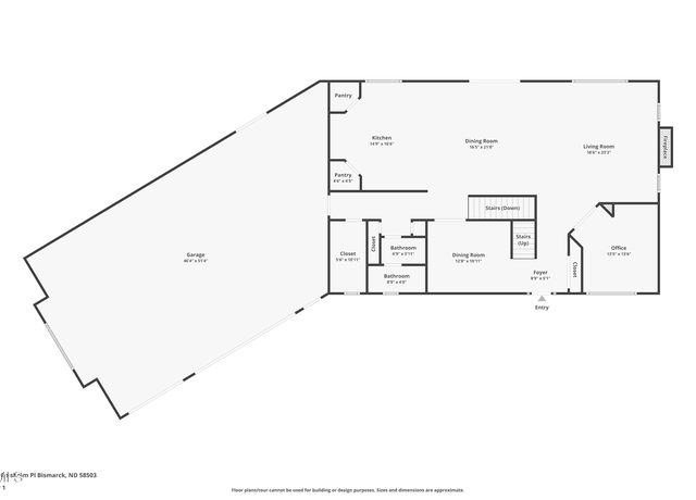 Property at 3700 Chisholm Pl, Bismarck, ND 58503, 6 beds, 4 baths