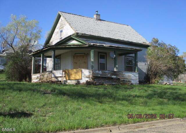 Property at 403 Church St, Flasher, ND 58535, 3 beds, 1 bath