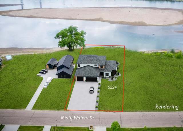 Property at 6224 Misty Waters Dr, Bismarck, ND 58503, 5 beds, 3.5 baths