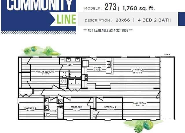 Property at Model 273 Plan, Spartanburg, SC 29306, 4 beds, 2 baths