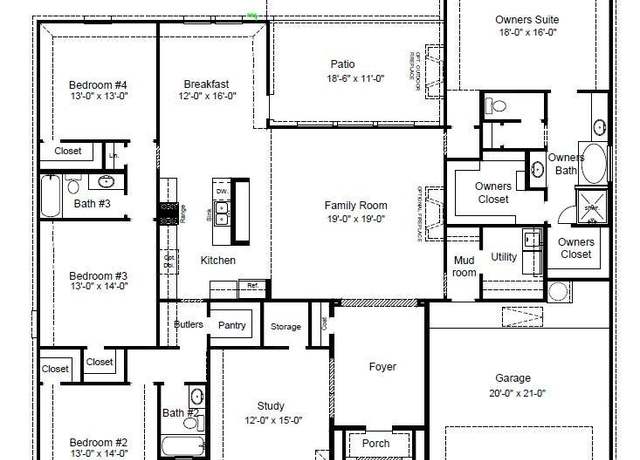 Property at Lubbock Plan, Beasley, TX 77417, 4 beds, 3 baths