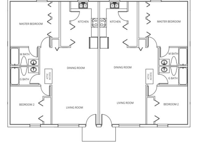 Property at 1968 Duplex Plan, Ocala, FL 34472, 4 beds, 4 baths