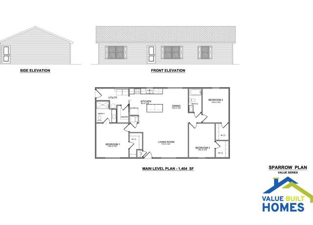 Property at Sparrow Plan, Boonville, IN 47601, 3 beds, 2 baths