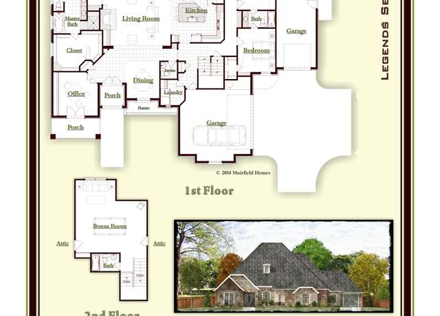 Property at The Spyglass Hill Plan, Norman, OK 73072, 4 beds, 4.5 baths