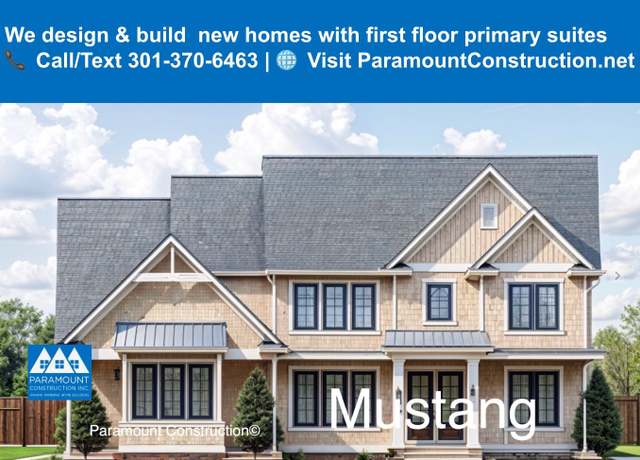 Property at Mustang Plan, Bethesda, MD 20816, 5 beds, 4.5 baths