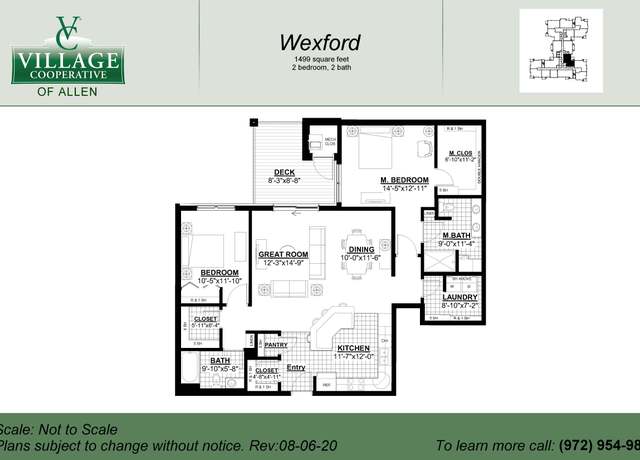 Property at Wexford Plan, Allen, TX 75013, 2 beds, 2 baths