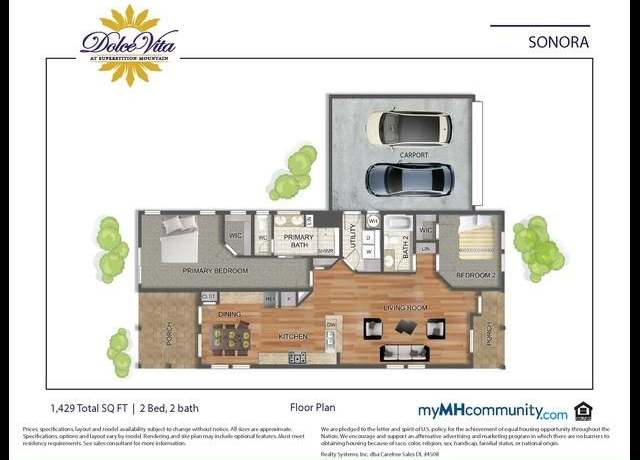Property at 3301 S Goldfield Rd #5106, Apache Junction, AZ 85119, 2 beds, 2 baths