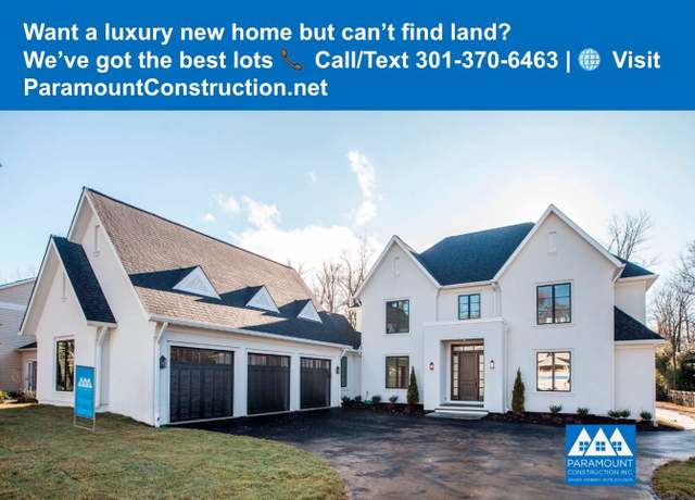 Property at Roseland Plan, Bethesda, MD 20817, 6 beds, 4.5 baths