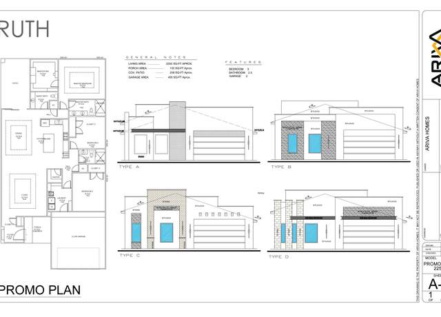 Property at Ruth Plan, Laredo, TX 78045, 3 beds, 2.5 baths