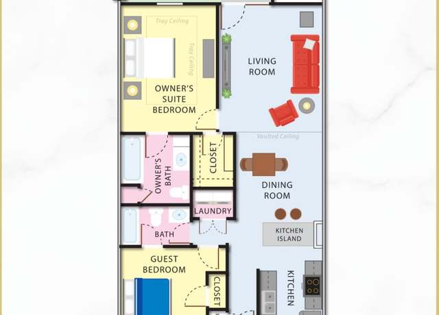 Property at Aurora Plan, Florence, SC 29501, 2 beds, 2 baths