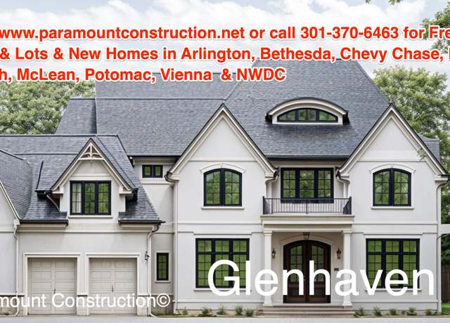 Property at Glenhaven Plan, Arlington, VA 22205, 6 beds, 5.5 baths