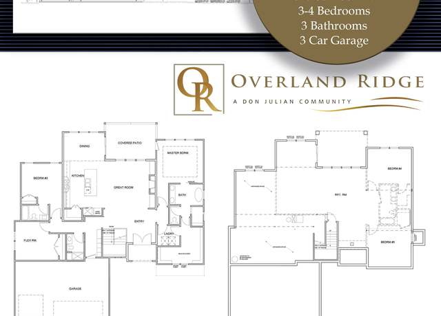 Property at Laguna Reverse Plan, Kansas City, MO 64151, 3 beds, 3 baths