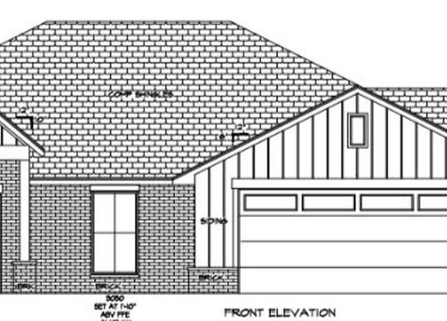 Property at Monroe Plan, Shawnee, OK 74804, 3 beds, 2 baths