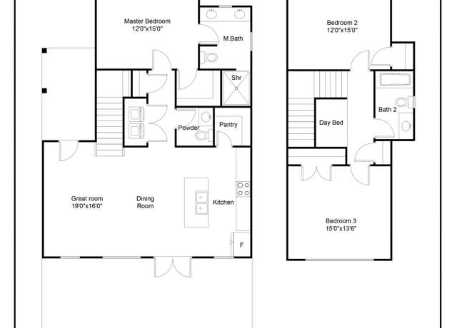 Property at Hydrangea Plan, Dadeville, AL 36853, 3 beds, 2.5 baths