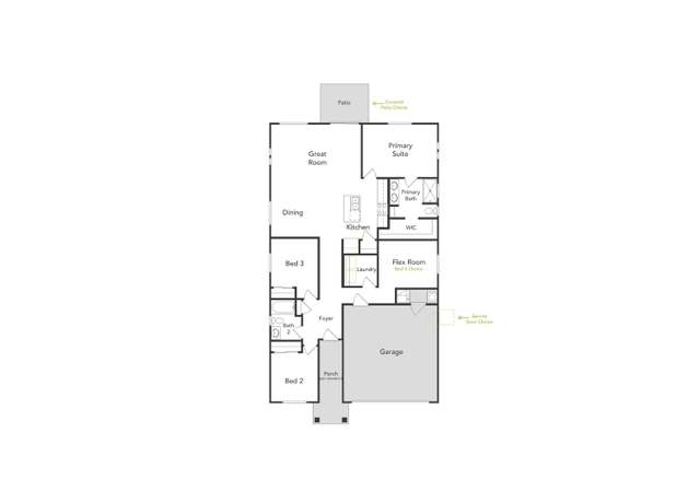 Property at Yarrow Plan, Surprise, AZ 85387, 3 beds, 2 baths