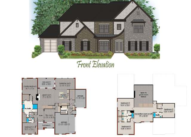 Property at Whiddon Plan, Madison, AL 35756, 5 beds, 4 baths