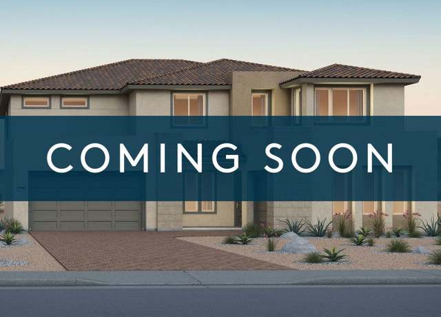 Property at Homes Available Soon Plan, Las Vegas, NV 89138