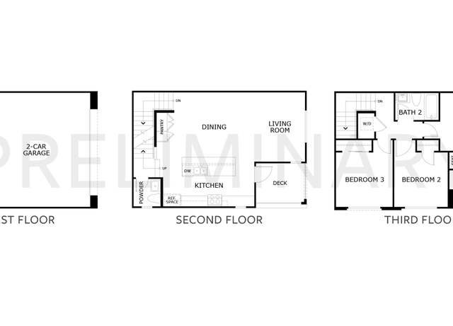 Property at Gage at Essex + Gage Plan Three Plan, Huntington Beach, CA 92647, 3 beds, 2.5 baths