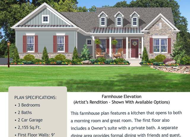 Property at The Hawthorn Plan, Easton, PA 18045, 3 beds, 2 baths