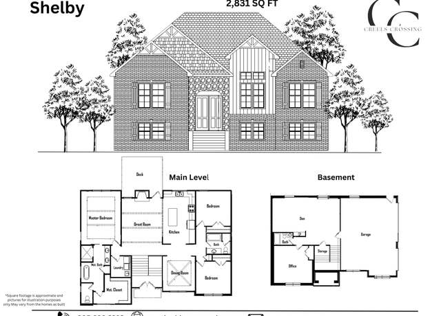 Property at The Shelby Plan, Moody, AL 35004, 3 beds, 3 baths
