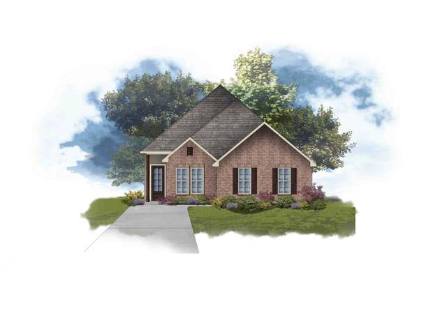 Property at Aubry III A Plan, Gonzales, LA 70737, 4 beds, 2 baths