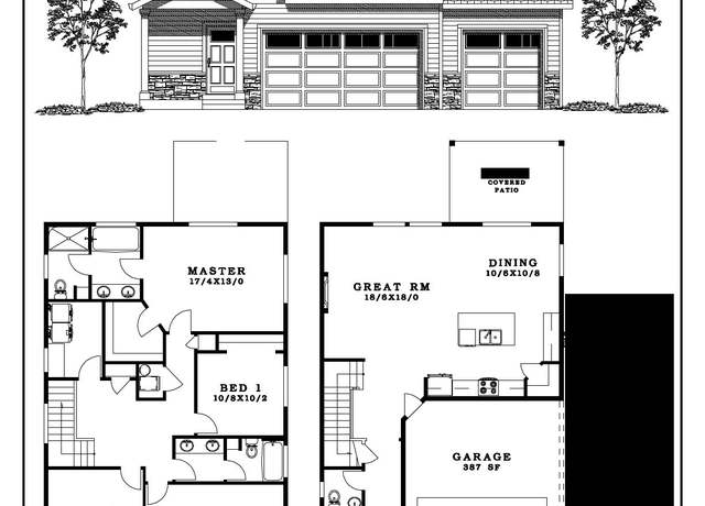 Property at Heritage Landing 2124 Standard + Plan, Vancouver, WA 98682, 4 beds, 2.5 baths