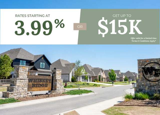 Property at 1750-4 3-Car Plan, Broken Arrow, OK 74014, 4 beds, 2 baths