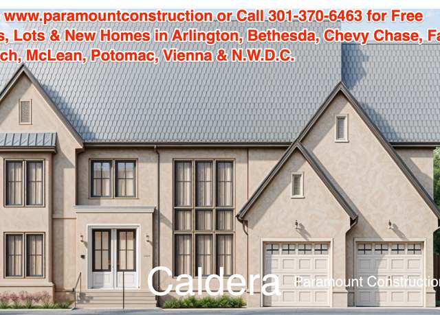 Property at Caldera Plan, Bethesda, MD 20816, 6 beds, 5 baths