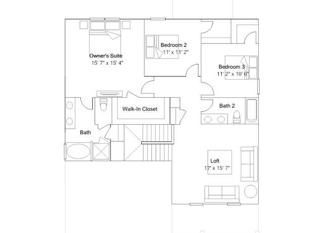 Property at Mayflower III Plan, Wake Forest, NC 27587, 4 beds, 3 baths
