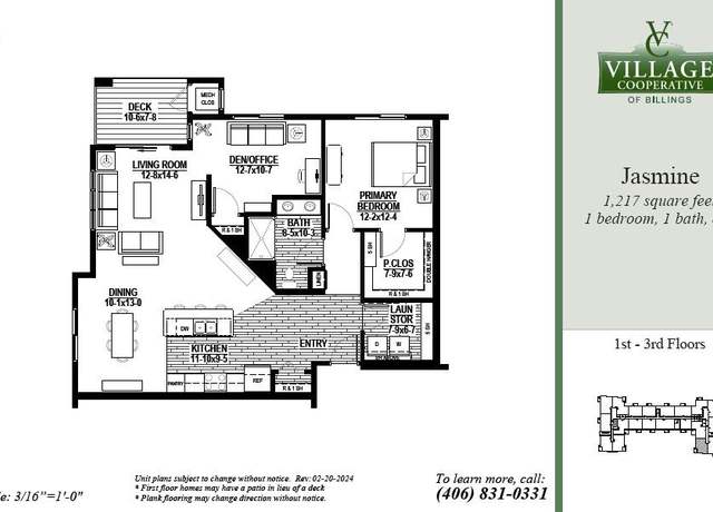 Property at Jasmine Plan, Billings, MT 59102, 1 bed, 1 bath