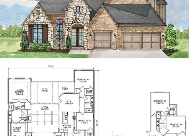 Property at Marshall M Plan, Jenks, OK 74037, 5 beds, 3.5 baths