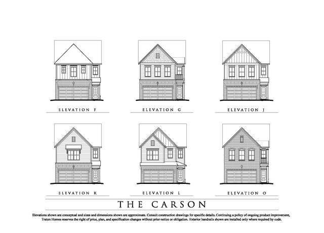 Property at Carson at Winsome Park Plan, Woodstock, GA 30188, 4 beds, 2 baths