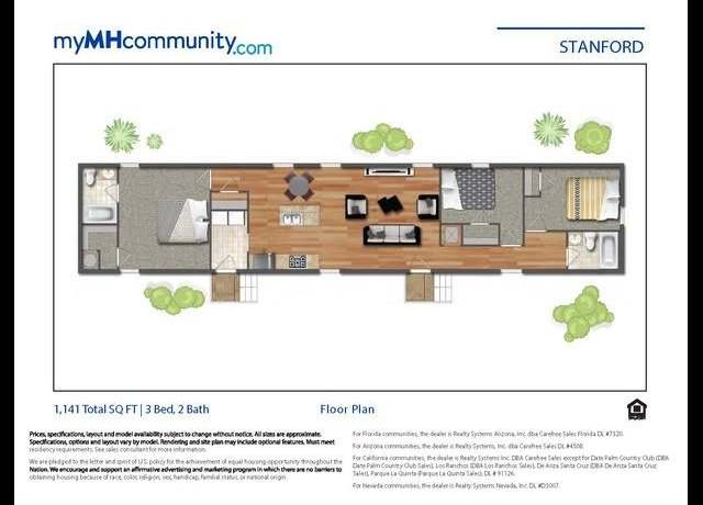 Property at Stanford Plan, Beecher, IL 60401, 3 beds, 2 baths