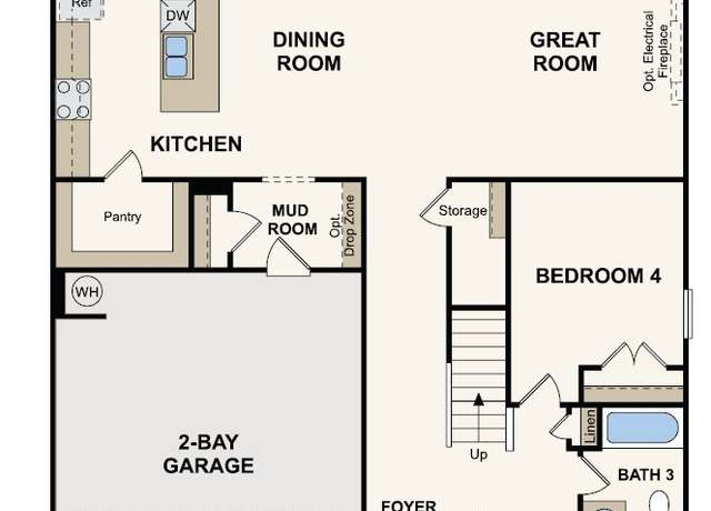 Property at Harding Plan, Snellville, GA 30078, 4 beds, 3 baths