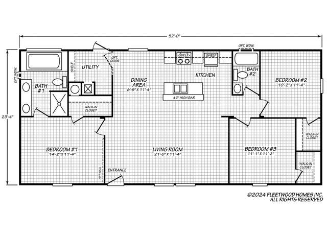 Property at The Gardenia Plan, Shreveport, LA 71129, 3 beds, 2 baths