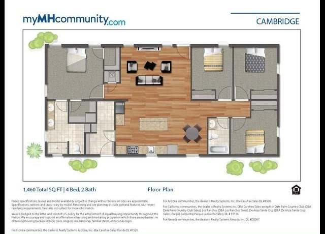Property at Cambridge Plan, Beecher, IL 60401, 4 beds, 2 baths