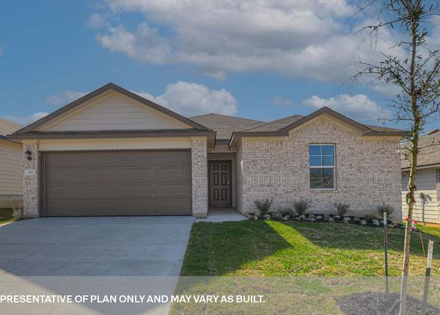 Property at The Bellvue Plan, Seguin, TX 78155, 3 beds, 2 baths