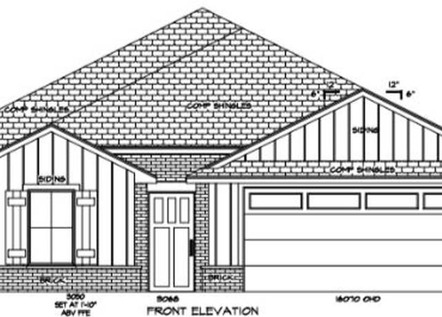 Property at Plan 125-K Plan, Shawnee, OK 74804, 3 beds, 2 baths