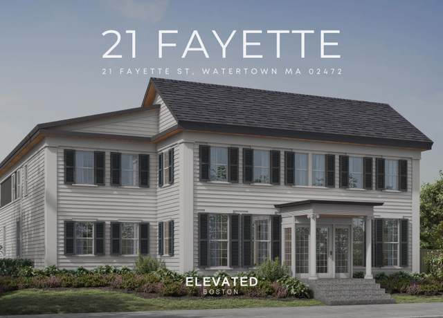 Property at Unit 1 Plan, Watertown, MA 02472, 4 beds, 5 baths